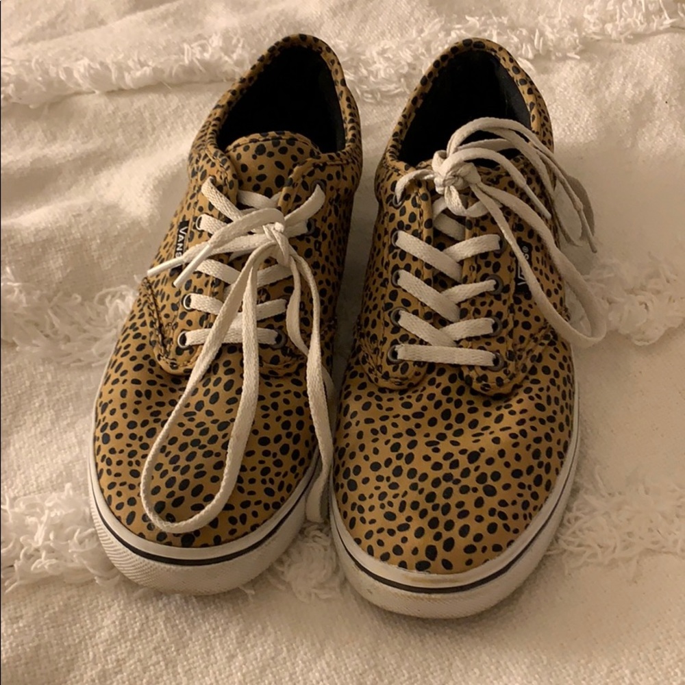 Size 7.5 Cheetah Vans